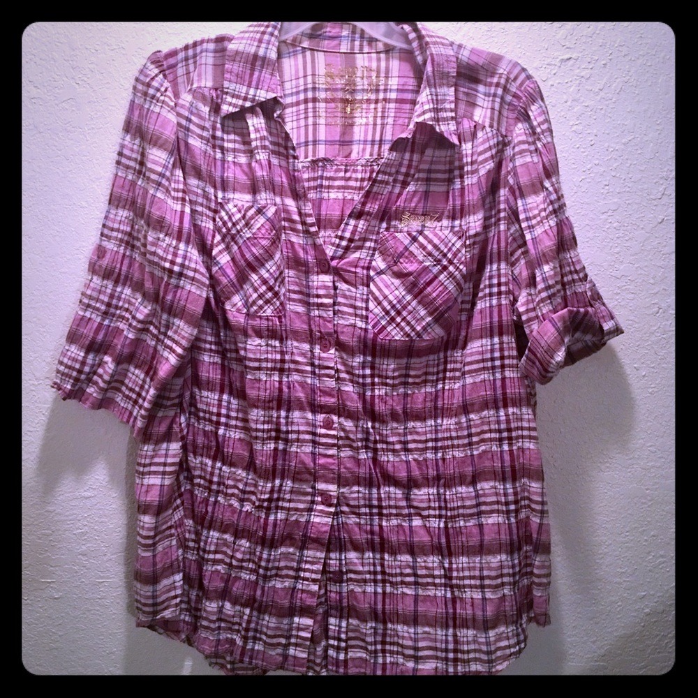 Lane Bryant western style shirt, size 18/20.